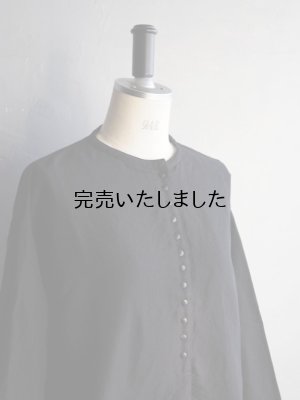 画像7: jujudhau(ズーズーダウ) 12BUTTON-12ボタン- ウールコットンブラック