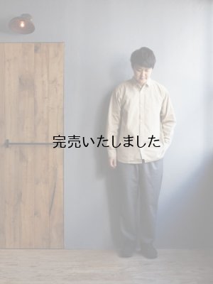 画像20: 【再入荷】POSTALCO(ポスタルコ) Free Arm Shirts Weather Cloth サンド