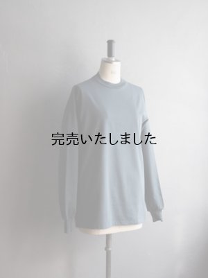 画像7: POSTALCO(ポスタルコ) Crew Neck T Long Organic Twin Jersey ブルーグレー