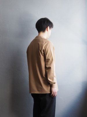 画像2: POSTALCO(ポスタルコ) Crew Neck T Long Organic Twin Jersey ヘーゼル