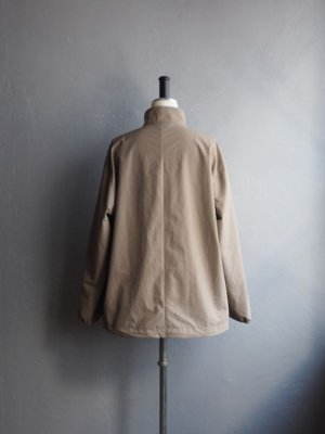 画像6: Still By Hand(スティルバイハンド) スタンドカラーブルゾン カーキベージュ