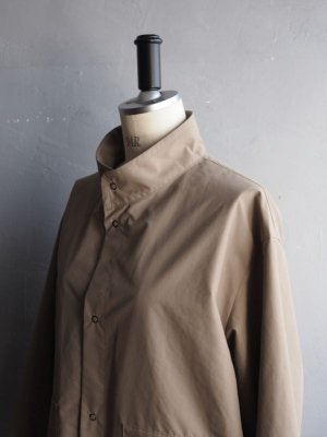 画像12: Still By Hand(スティルバイハンド) スタンドカラーブルゾン カーキベージュ