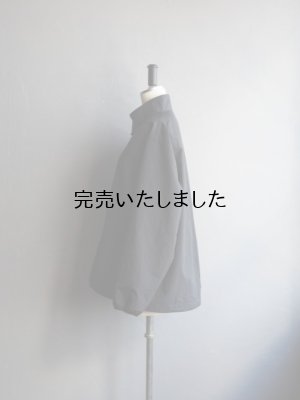 画像5: Still By Hand(スティルバイハンド) スタンドカラーブルゾン ブラック