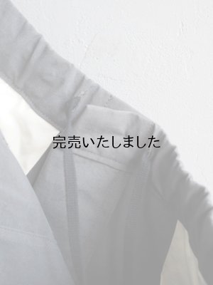 画像17: Still By Hand(スティルバイハンド) ナイロン1タックイージーテーパードパンツ スレートグレー