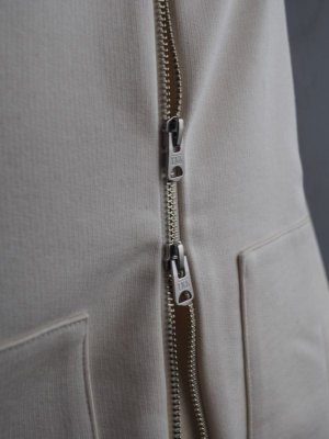 画像14: Still By Hand(スティルバイハンド) サドルスリーブジップパーカー エクル