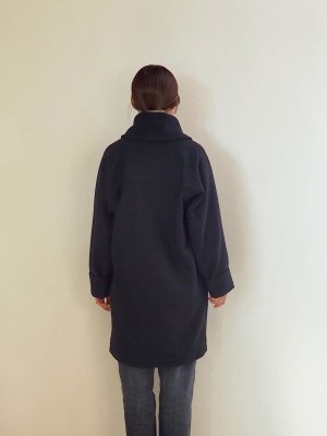 画像2: POSTALCO(ポスタルコ) カラーコート ソリッドウール-カラーコート ブラック