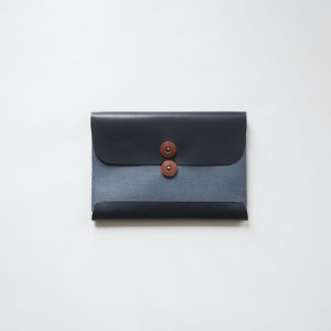 画像1: POSTALCO(ポスタルコ) POSTCARD WALLET-ポストカードウォレット- Navy Blue