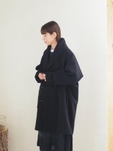 POSTALCO(ポスタルコ) カラーコート ソリッドウール-カラーコート ブラック