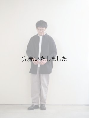 画像22: 【再入荷】Still By Hand(スティルバイハンド) 塩縮ドライタッチコットンテーパードパンツ トープ