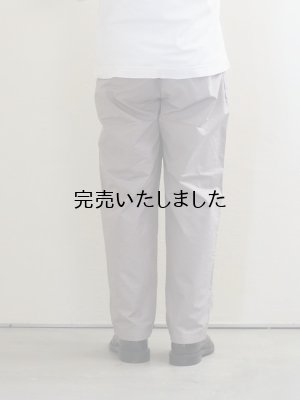 画像3: 【再入荷】Still By Hand(スティルバイハンド) 塩縮ドライタッチコットンテーパードパンツ トープ
