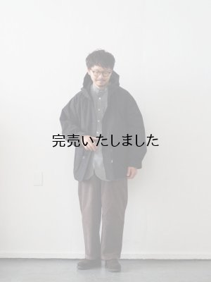 画像19: Still By Hand(スティルバイハンド)ソロテックスフードコート ブラック