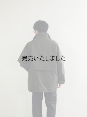 画像3: 【再入荷】Still By Hand(スティルバイハンド)スタンドカラーパデットハーフコート オリーブ