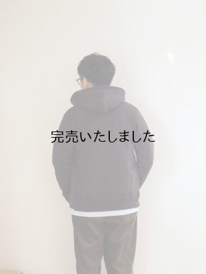 画像3: Still By Hand(スティルバイハンド) ジップパーカー ダークブラウン