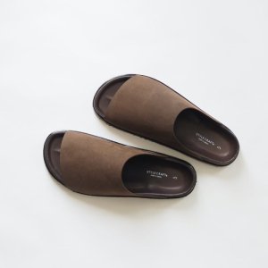 画像1: STYLE CRAFT(スタイルクラフト) FLAT SANDALS OIL SUEDE COFFEE