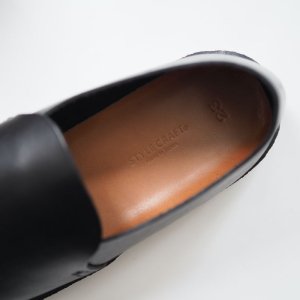 画像4: STYLE CRAFT(スタイルクラフト) KITCHEN SHOES BLACK(OIL FACE) CRAPE SOLE