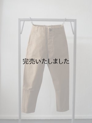 画像1: Style Craft Wardrobe(スタイルクラフトワードローブ) PANTS #5 BEIGE