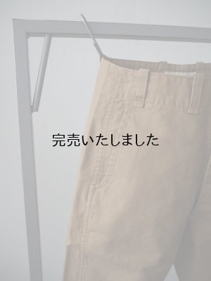 画像2: Style Craft Wardrobe(スタイルクラフトワードローブ) PANTS #5 BEIGE