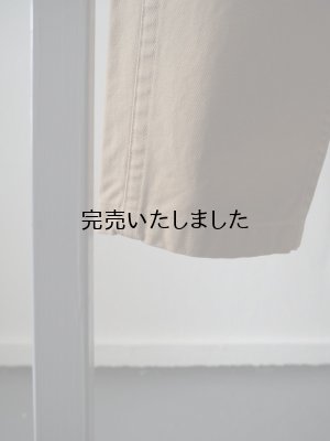 画像6: Style Craft Wardrobe(スタイルクラフトワードローブ) PANTS #5 BEIGE