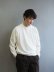 画像4: 【再入荷】Style Craft Wardrobe(スタイルクラフトワードローブ) T-SWEATER #2 オフホワイト