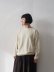 画像1: Style Craft Wardrobe(スタイルクラフトワードローブ) T-SWEATER(WOOL RIB) アイボリー (1)