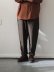 画像1: Style Craft Wardrobe(スタイルクラフトワードローブ) PANTS #5 BROWN TWILL (1)