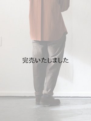 画像3: Style Craft Wardrobe(スタイルクラフトワードローブ) PANTS #5 BROWN TWILL