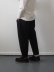 画像2: Style Craft Wardrobe(スタイルクラフトワードローブ) PANTS #5 リネンコットンチノ ブラック