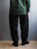 画像6: Style Craft Wardrobe(スタイルクラフトワードローブ) PANTS #5 リネンコットンチノ ブラック