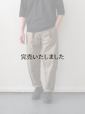 画像1: Style Craft Wardrobe(スタイルクラフトワードローブ) PANTS #5 KHAKI