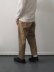 画像2: Style Craft Wardrobe(スタイルクラフトワードローブ) PANTS #6 リネンコットンチノ ベージュ