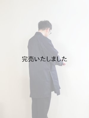 画像2: Style Craft Wardrobe(スタイルクラフトワードローブ) COAT #25 and ordinary.別注 BLACK NAVY