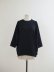 画像1: Style Craft Wardrobe(スタイルクラフトワードローブ) T-SWEATER#2 RAGLAN supima 120/2 BLACK (1)
