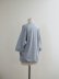 画像2: Style Craft Wardrobe(スタイルクラフトワードローブ) T-SWEATER 1/2 ramie 鹿子 TOP GRAY