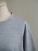 画像6: Style Craft Wardrobe(スタイルクラフトワードローブ) T-SWEATER 1/2 ramie 鹿子 TOP GRAY