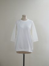 Style Craft Wardrobe(スタイルクラフトワードローブ) T-SWEATER 1/2 dry 天竺 OFF WHITE