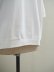 画像6: Style Craft Wardrobe(スタイルクラフトワードローブ) T-SWEATER 1/2 dry 天竺 OFF WHITE