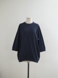 Style Craft Wardrobe(スタイルクラフトワードローブ) T-SWEATER 1/2 dry 天竺 DARK NAVY