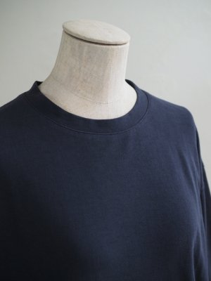 画像4: Style Craft Wardrobe(スタイルクラフトワードローブ) T-SWEATER 1/2 dry 天竺 DARK NAVY
