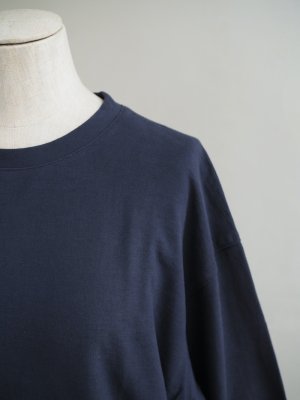 画像5: Style Craft Wardrobe(スタイルクラフトワードローブ) T-SWEATER 1/2 dry 天竺 DARK NAVY