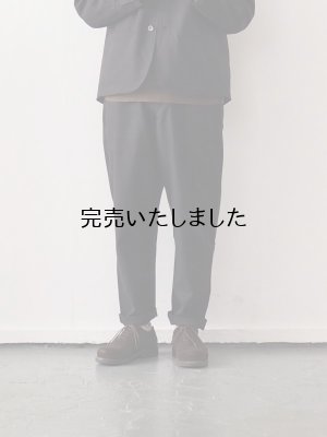 画像2: Style Craft Wardrobe(スタイルクラフトワードローブ) PANTS #5 cotton wool twill SUMI