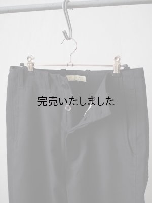 画像10: Style Craft Wardrobe(スタイルクラフトワードローブ) PANTS #5 cotton wool twill SUMI