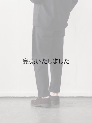 画像3: Style Craft Wardrobe(スタイルクラフトワードローブ) PANTS #5 cotton wool twill SUMI