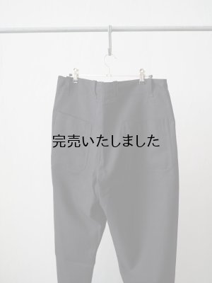 画像7: Style Craft Wardrobe(スタイルクラフトワードローブ) PANTS #5 cotton wool twill SUMI