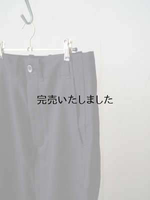 画像9: Style Craft Wardrobe(スタイルクラフトワードローブ) PANTS #5 cotton wool twill SUMI