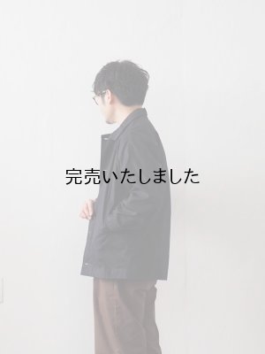 画像2: Style Craft Wardrobe(スタイルクラフトワードローブ) JACKET #4 コットンタイプライター OBSIDIAN