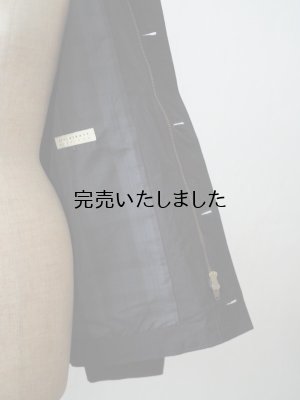 画像10: Style Craft Wardrobe(スタイルクラフトワードローブ) JACKET #4 コットンタイプライター OBSIDIAN