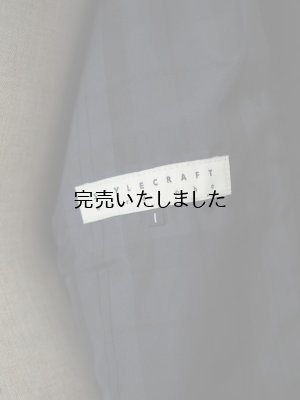 画像11: Style Craft Wardrobe(スタイルクラフトワードローブ) JACKET #4 コットンタイプライター OBSIDIAN