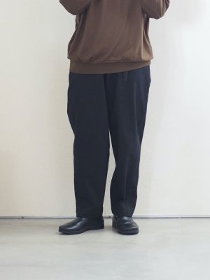 画像1: 【再入荷】Style Craft Wardrobe(スタイルクラフトワードローブ) PANTS #7 organic cotton twill ブラック