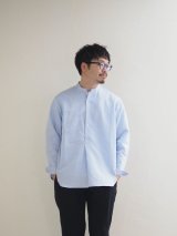 Style Craft Wardrobe(スタイルクラフトワードローブ) SHIRTS #6 リネンコットン ライトブルー