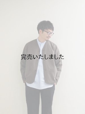 画像1: Style Craft Wardrobe(スタイルクラフトワードローブ) V-SHIRCKET and ordinary.別注 高密度弱撥水 OLIVE BROWN